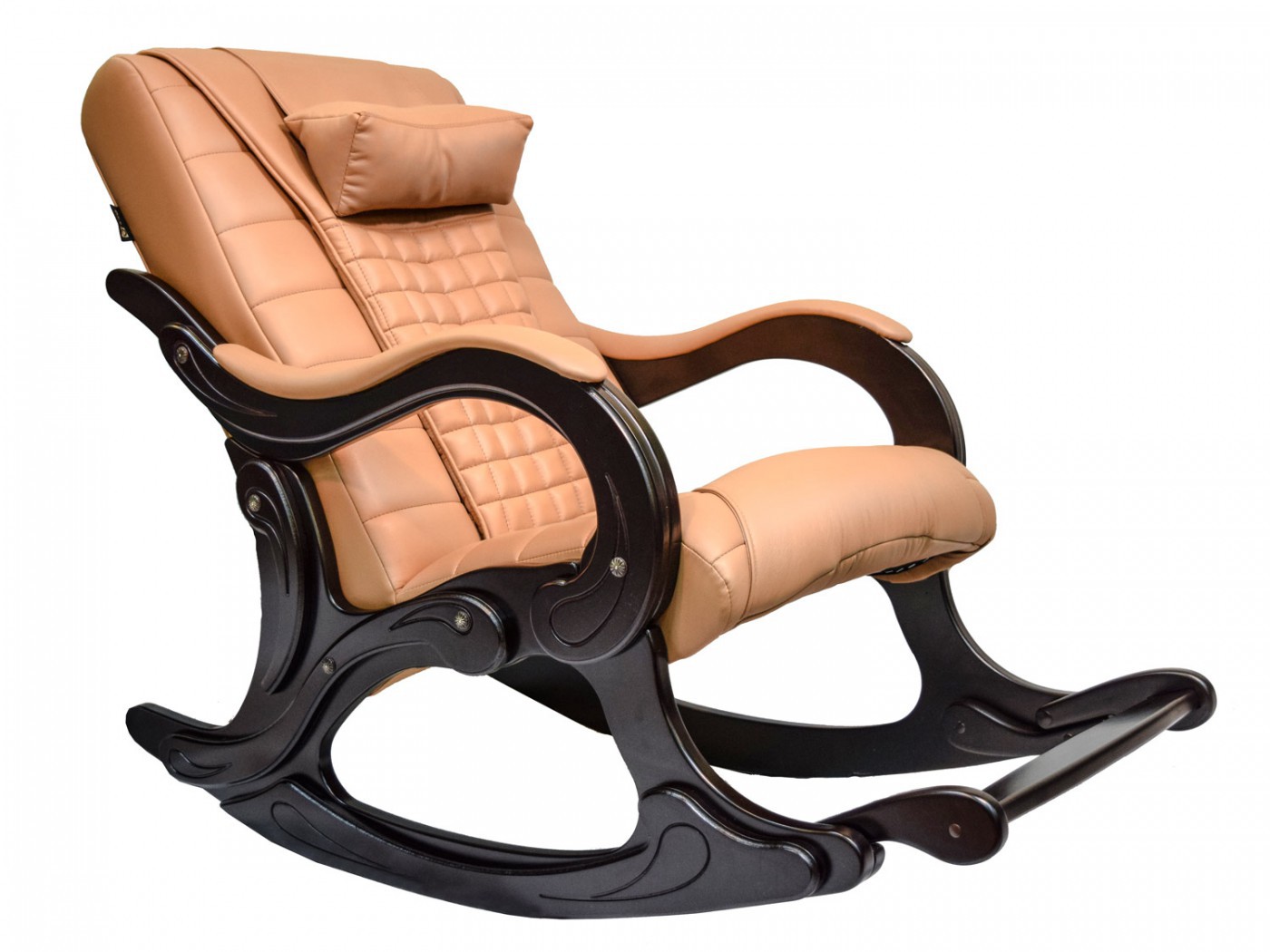 Массажные кресла EGO Массажное кресло-качалка EGO WAVE EG-2001 в комплектации LUX Орех СпортДоставка