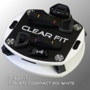 Виброплатформа Clear Fit CF-PLATE Compact 201 WHITE  - магазин СпортДоставка. Спортивные товары интернет магазин в Екатеринбурге 