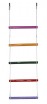 Детская веревочная лестница для ДСК 5 перекладин цвет радуга ЛВ5-3А - магазин СпортДоставка. Спортивные товары интернет магазин в Екатеринбурге 