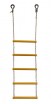 Детская веревочная лестница для ДСК  5 перекладин желтая ЛВ5-2В - магазин СпортДоставка. Спортивные товары интернет магазин в Екатеринбурге 