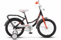 Детский велосипед Stels Flyte 18" Z011 Чёрный красный 2022 - магазин СпортДоставка. Спортивные товары интернет магазин в Екатеринбурге 