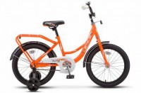 Детский велосипед Stels Flyte 18" Z011 Оранжевый 2022 - магазин СпортДоставка. Спортивные товары интернет магазин в Екатеринбурге 