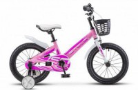 Детский велосипед Stels Pilot-150 16" V010 розовый 2022 - магазин СпортДоставка. Спортивные товары интернет магазин в Екатеринбурге 