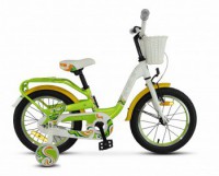 Детский велосипед Stels Pilot-190 16" V030 Зелёный жёлтый белый 2022 - магазин СпортДоставка. Спортивные товары интернет магазин в Екатеринбурге 